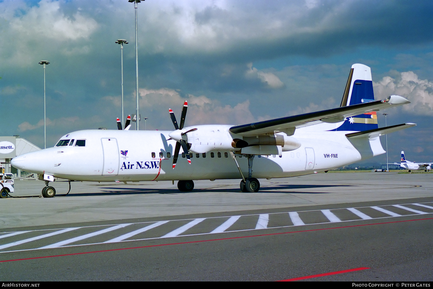 Aircraft Photo of VH-FNE | Fokker 50 | Air NSW | AirHistory.net #23241