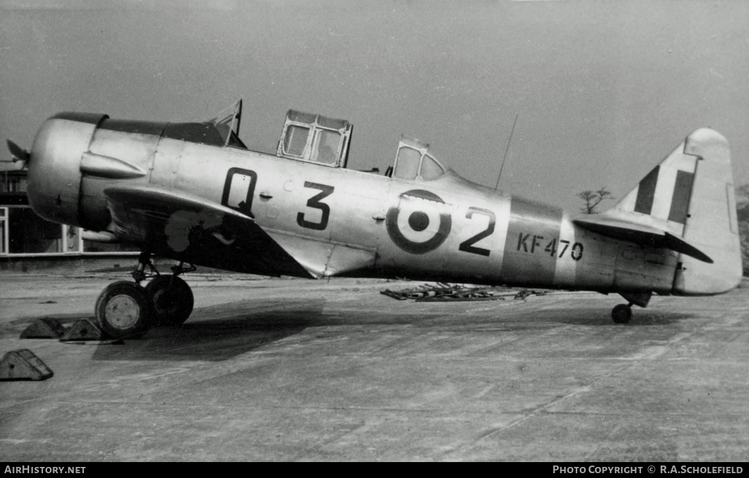 Aircraft Photo of KF470 | North American AT-16 Harvard IIB | UK - Air Force | AirHistory.net #23247