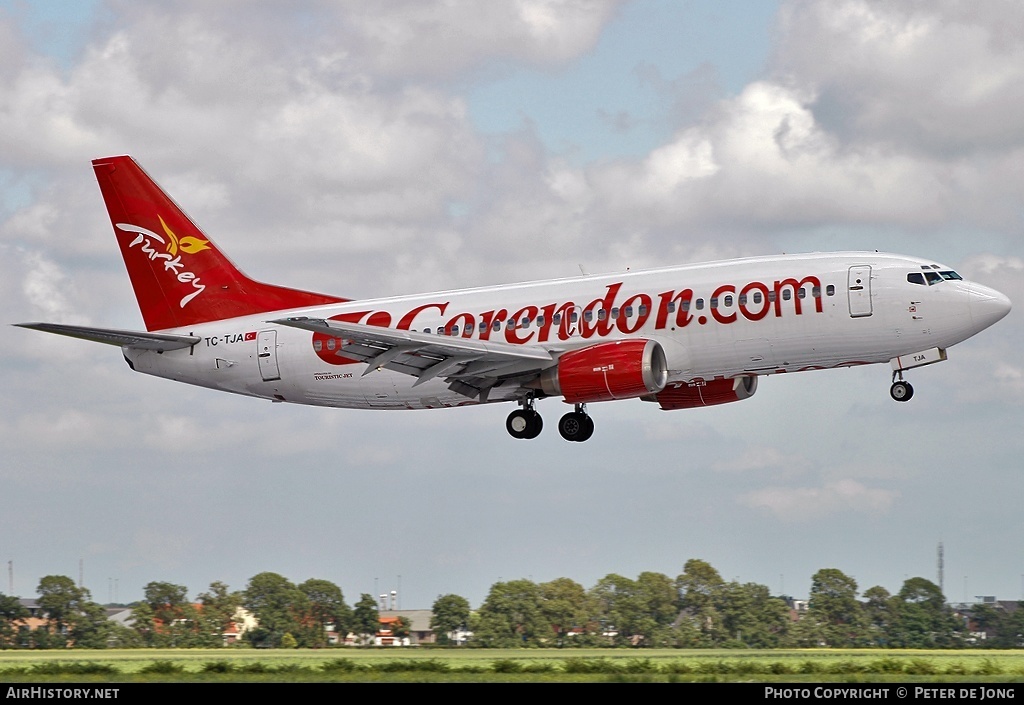 Aircraft Photo of TC-TJA | Boeing 737-3Q8 | Corendon Airlines | AirHistory.net #23264