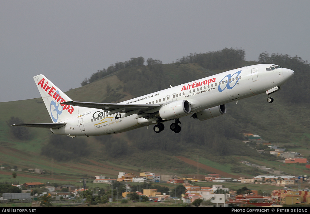 Aircraft Photo of EC-ISN | Boeing 737-86Q | Air Europa | AirHistory.net #23265