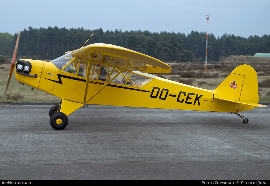Aircraft Photo of OO-CEK | Piper J-3C-65 Cub | AirHistory.net #23270
