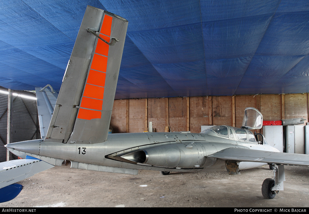 Aircraft Photo of 13 | Fouga CM-170M Magister | France - Air Force | AirHistory.net #23294