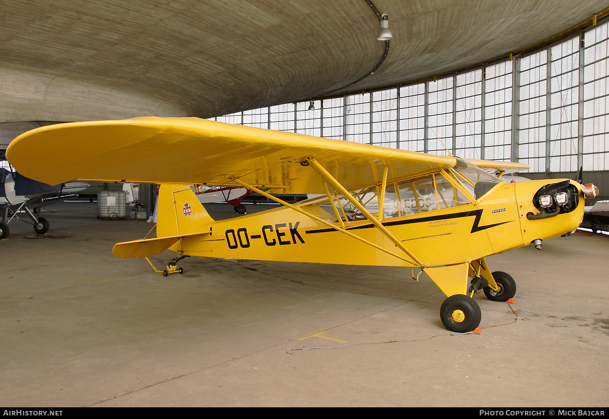 Aircraft Photo of OO-CEK | Piper J-3C-65 Cub | AirHistory.net #23295