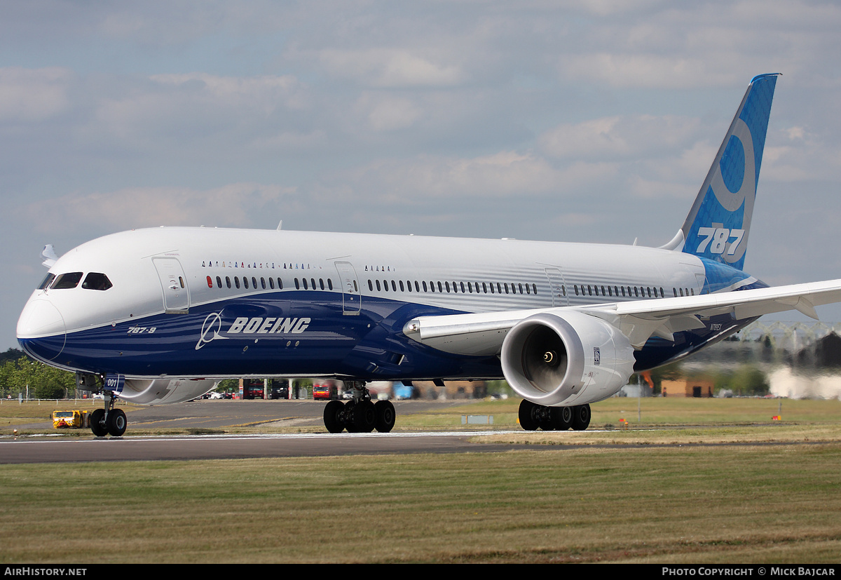 Aircraft Photo of N789EX | Boeing 787-9 Dreamliner | Boeing | AirHistory.net #23301