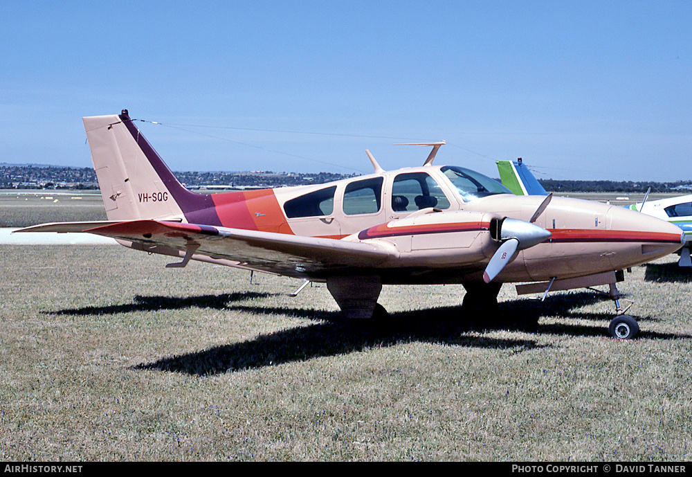 Aircraft Photo of VH-SQG | Beech D55 Baron | AirHistory.net #23344