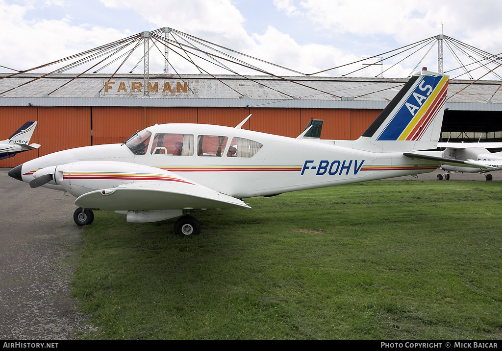 Aircraft Photo of F-BOHV | Piper PA-23-250 Aztec C | AirHistory.net #23354