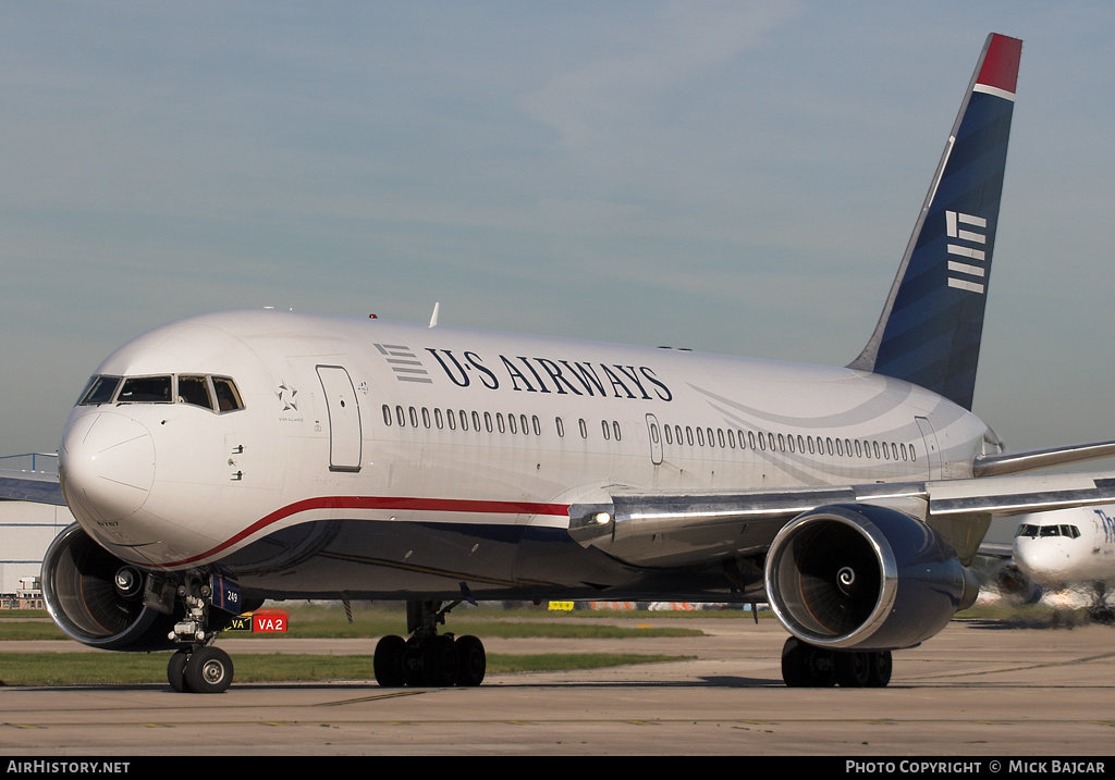 Aircraft Photo of N249AU | Boeing 767-201/ER | US Airways | AirHistory.net #23355