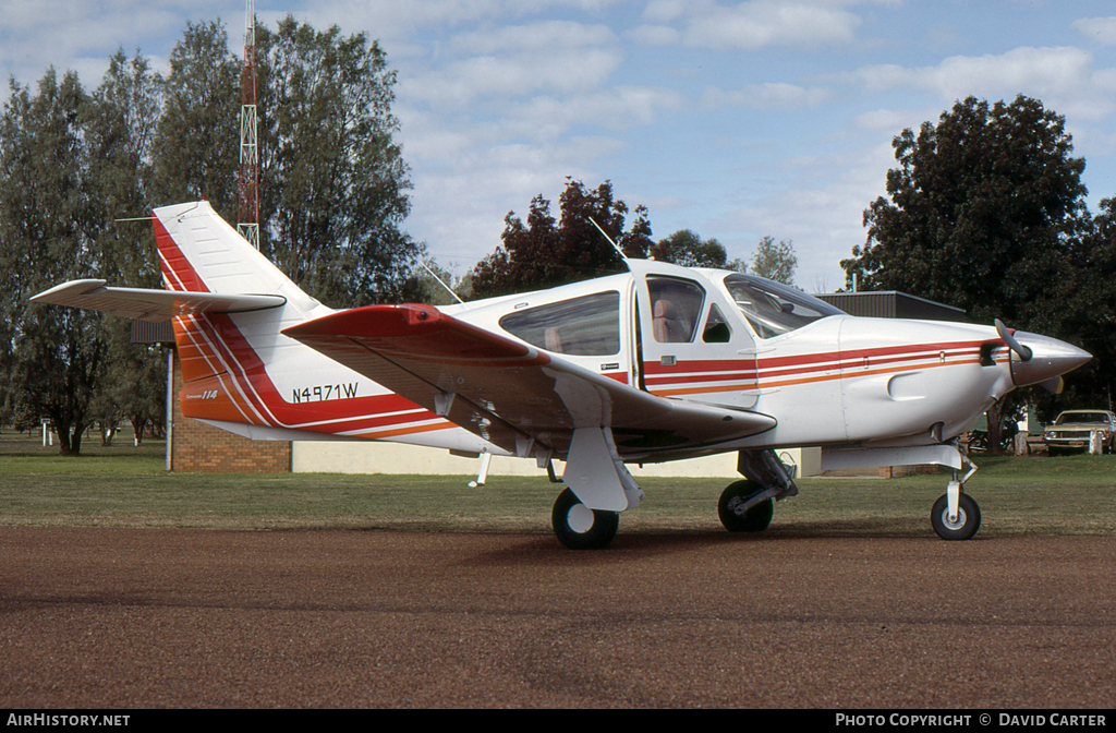 Aircraft Photo of N4971W | Rockwell Commander 114 | AirHistory.net #23360