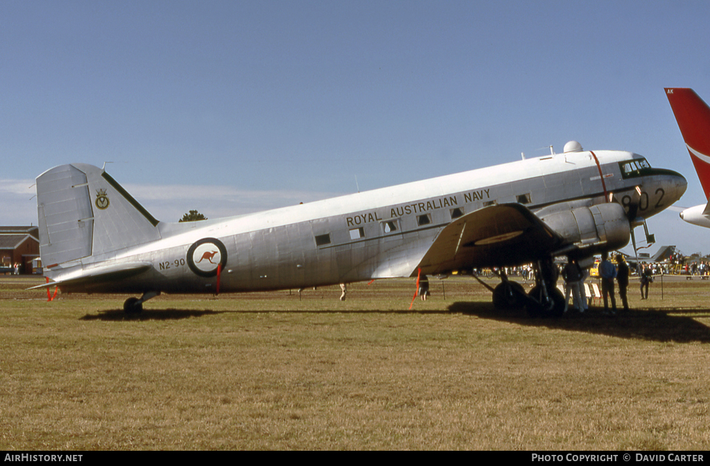 Aircraft Photo of VH-NVZ / N2-90 | Douglas C-47B Dakota | Australia - Navy | AirHistory.net #23365