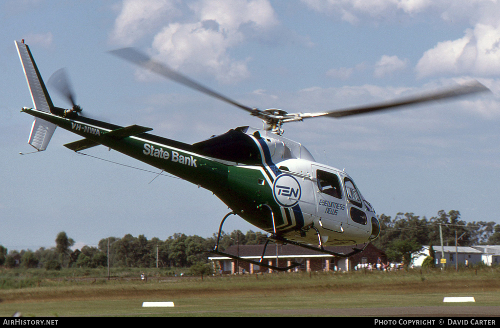 Aircraft Photo of VH-NWA | Aerospatiale AS-355F-1 TwinStar | Ten Eyewitness News | AirHistory.net #23366