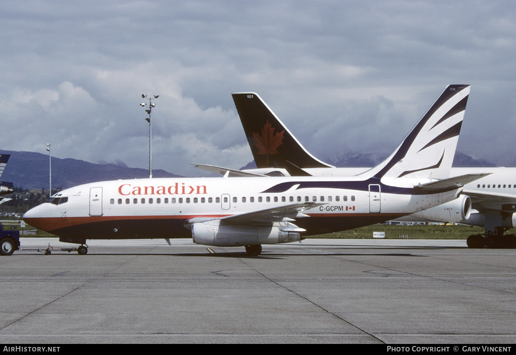 Aircraft Photo of C-GCPM | Boeing 737-217/Adv | Canadian Airlines | AirHistory.net #23376