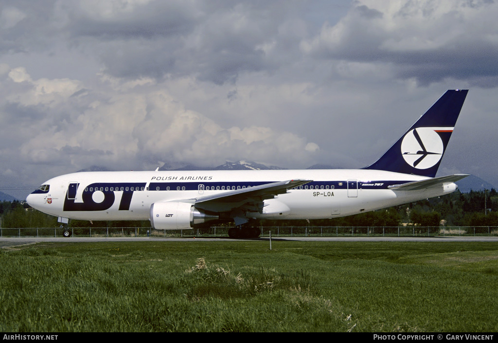 Aircraft Photo of SP-LOA | Boeing 767-25D/ER | LOT Polish Airlines - Polskie Linie Lotnicze | AirHistory.net #23377