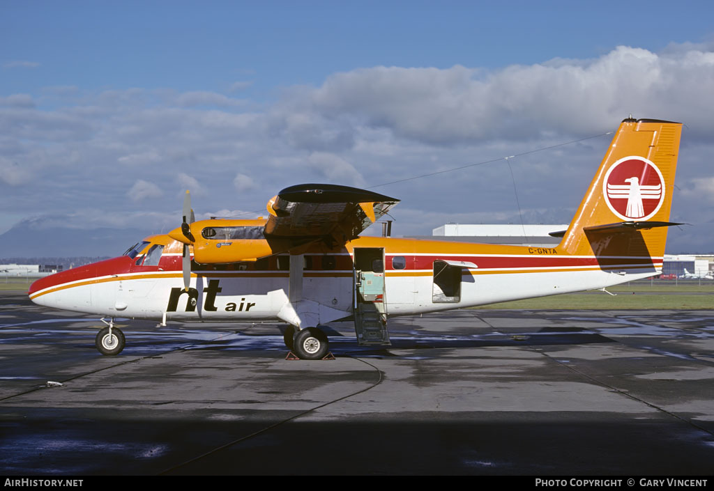 Aircraft Photo of C-GNTA | De Havilland Canada DHC-6-200 Twin Otter | NT Air - Northern Thunderbird Air | AirHistory.net #23378