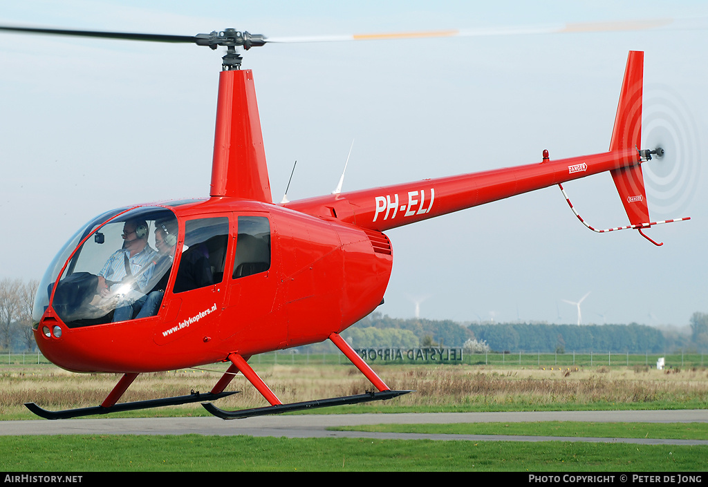 Aircraft Photo of PH-ELI | Robinson R-44 Astro | Lelykopters | AirHistory.net #23380