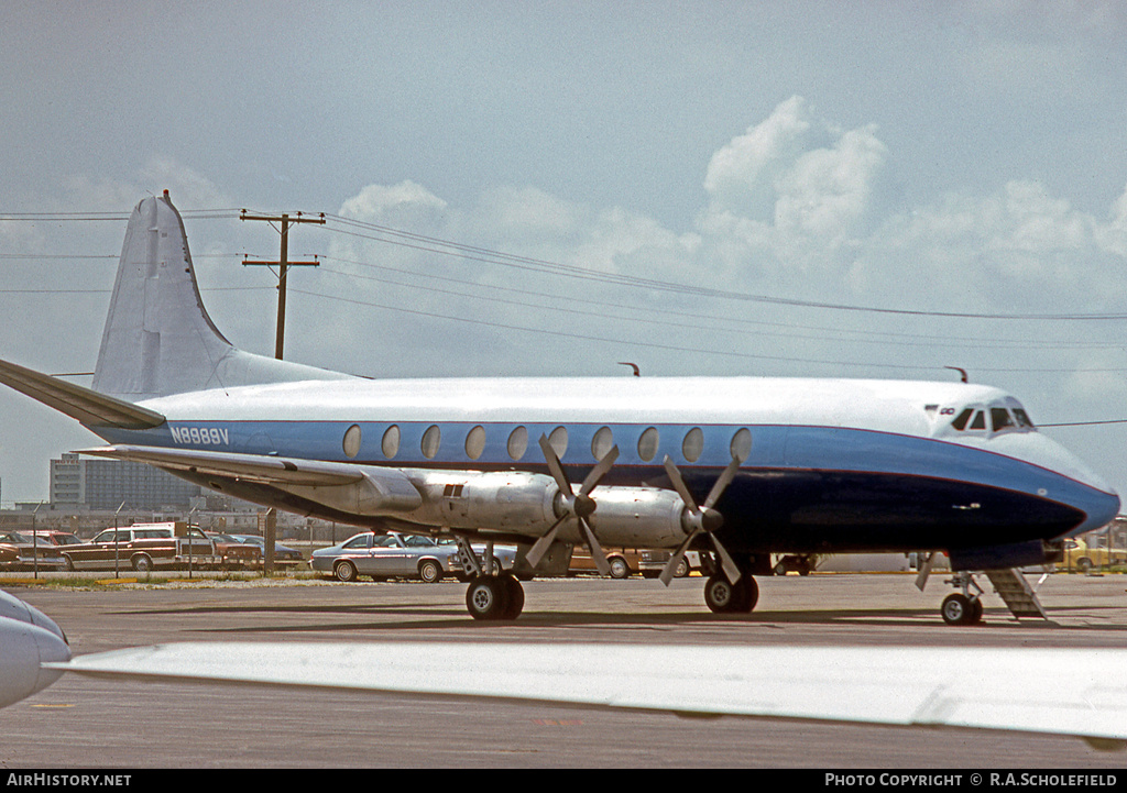 Aircraft Photo of N8989V | Vickers 798D Viscount | Go Transportation | AirHistory.net #23396