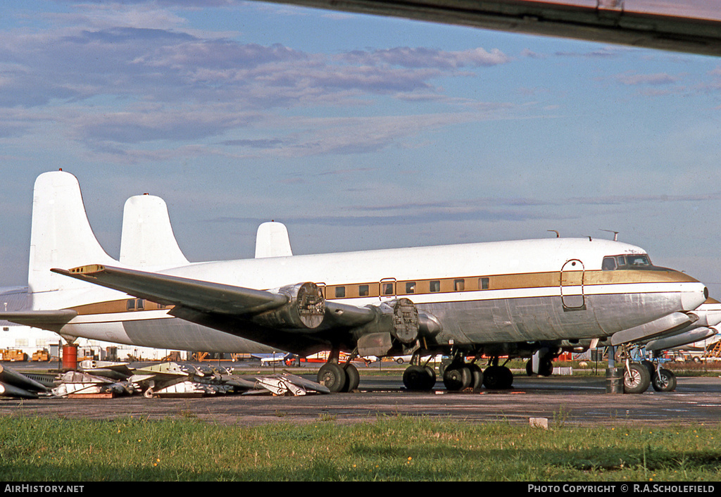 Aircraft Photo of N62225 | Douglas DC-6 | Bellomy Lawson | AirHistory.net #23432