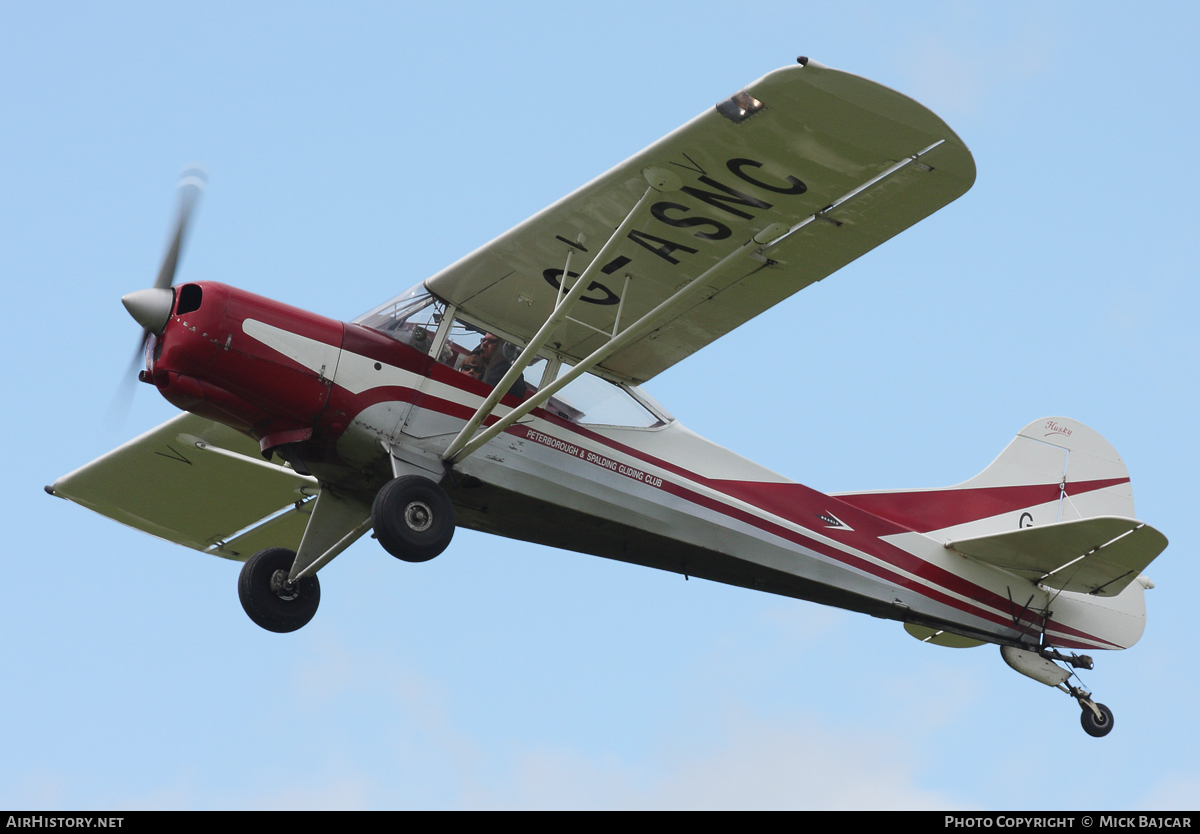 Aircraft Photo of G-ASNC | Beagle D-5/180 Husky | Peterborough and Spalding Gliding Club | AirHistory.net #23434