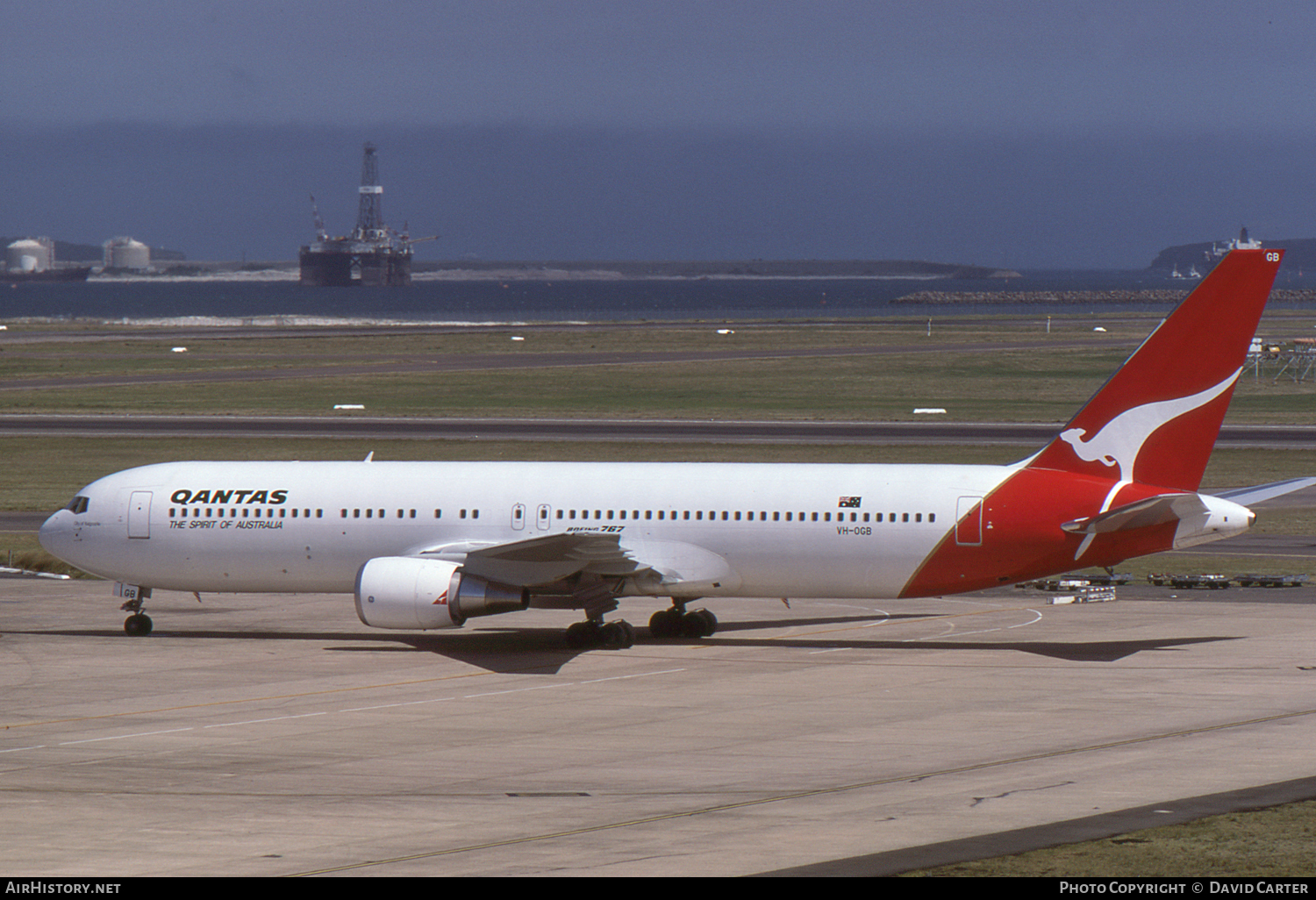 Aircraft Photo of VH-OGB | Boeing 767-338/ER | Qantas | AirHistory.net #23438