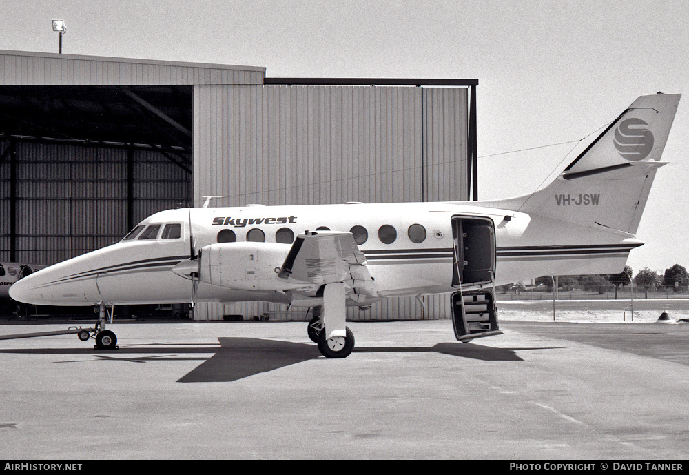 Aircraft Photo of VH-JSW | British Aerospace BAe-3107 Jetstream 31 | Skywest Airlines | AirHistory.net #23446