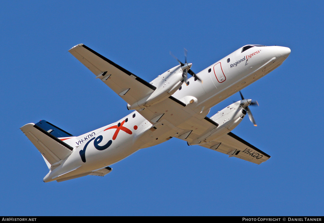 Aircraft Photo of VH-KDQ | Saab 340B | REX - Regional Express | AirHistory.net #23486