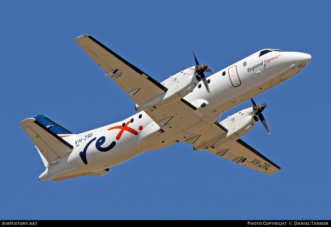 Aircraft Photo of VH-ZRL | Saab 340B | REX - Regional Express | AirHistory.net #23490