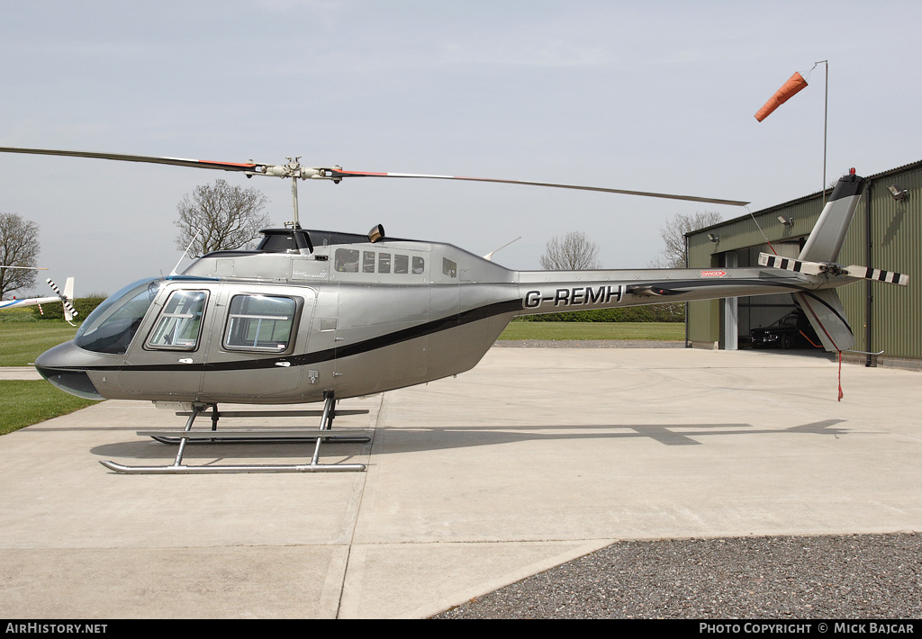 Aircraft Photo of G-REMH | Bell 206B-3 JetRanger III | AirHistory.net #23500