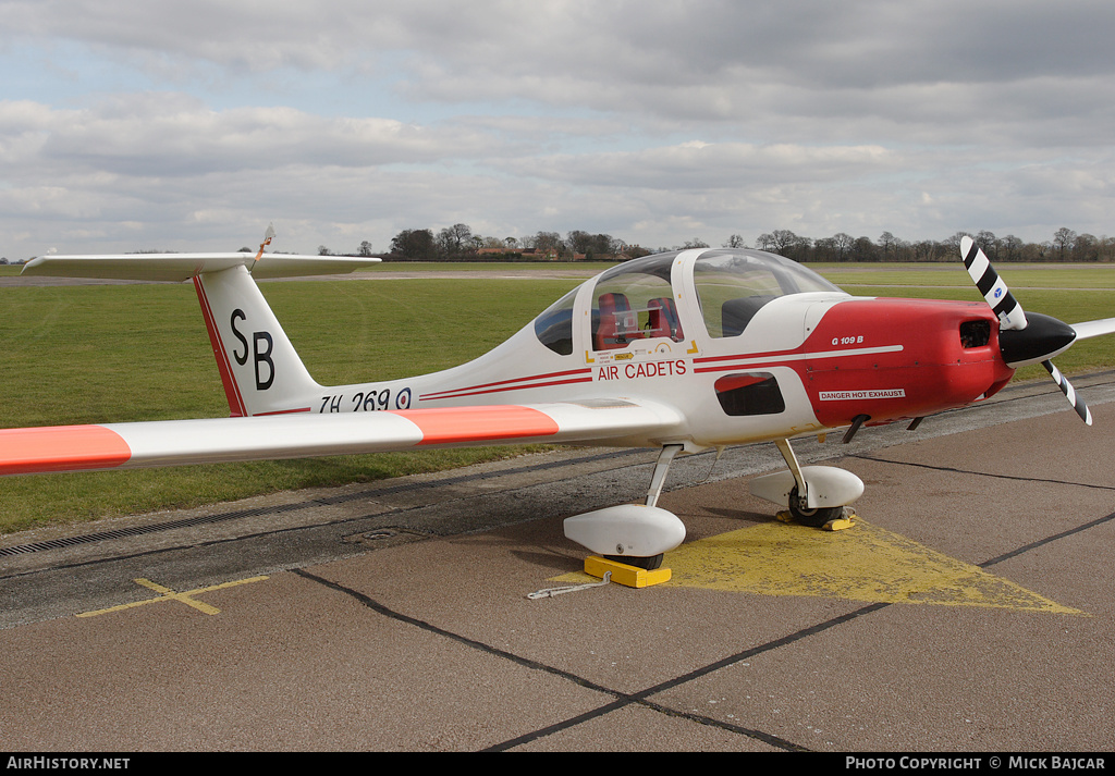 Aircraft Photo of ZH269 | Grob G-109B Vigilant T1 | UK - Air Force | AirHistory.net #23502