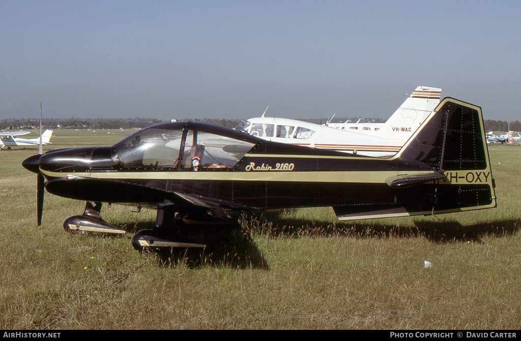 Aircraft Photo of VH-OXY | Robin R-2160 Sports | AirHistory.net #23510
