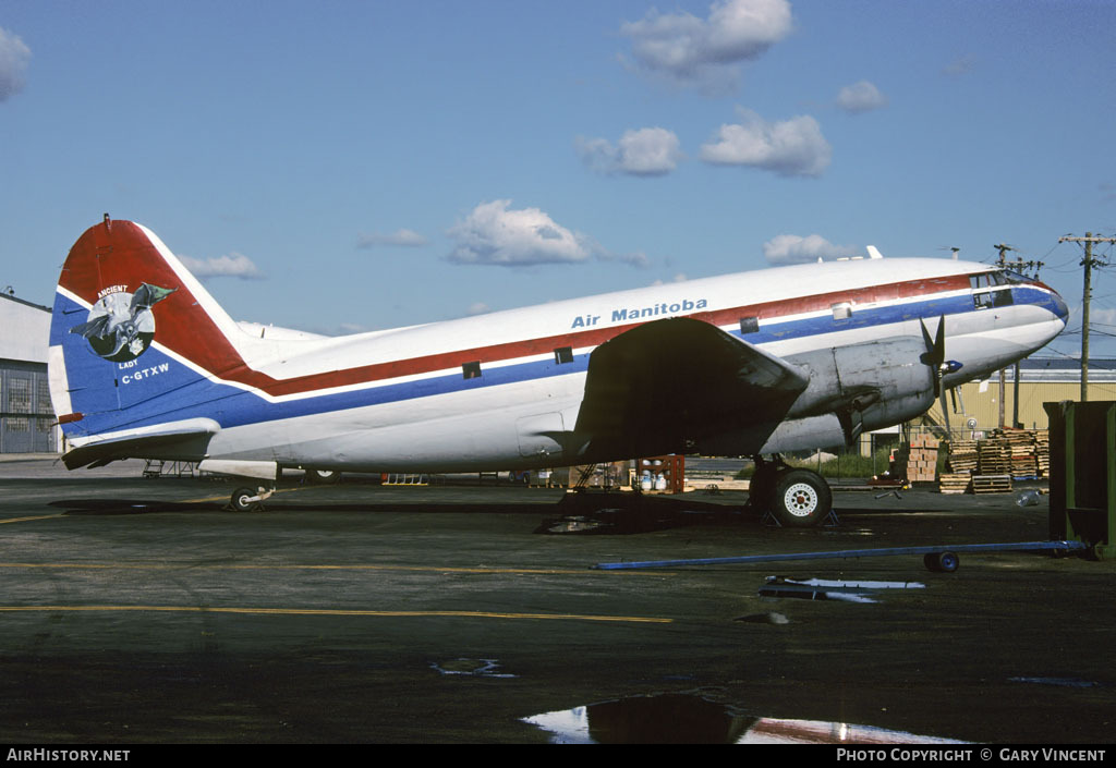 Aircraft Photo of C-GTXW | Curtiss C-46 Commando | Air Manitoba | AirHistory.net #23513