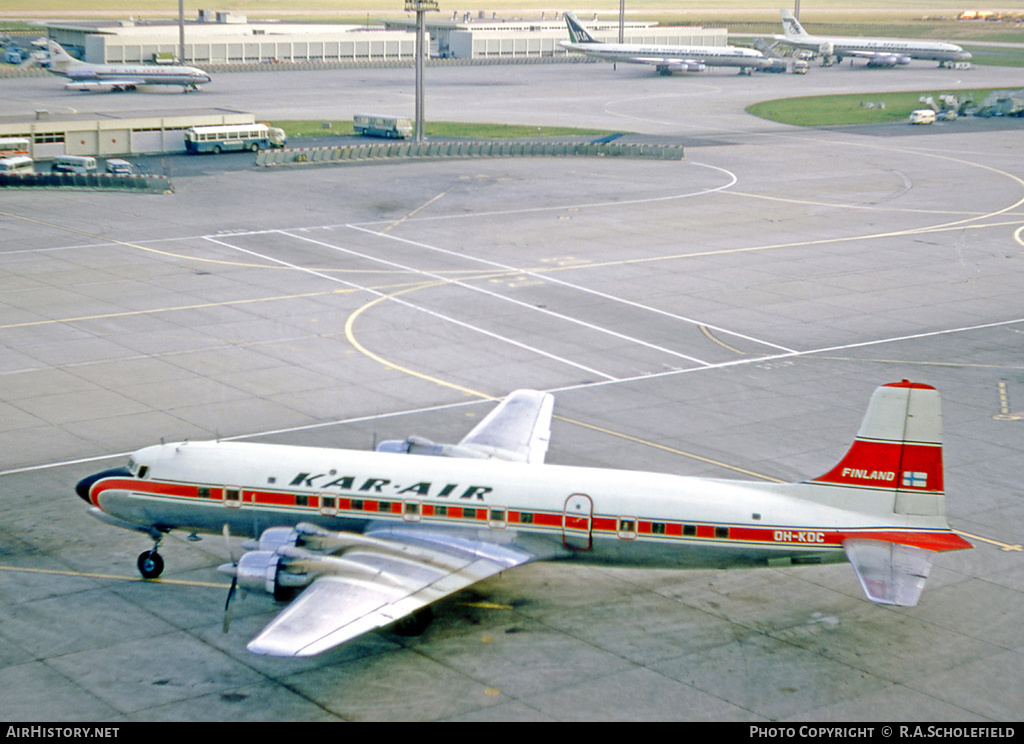 Aircraft Photo of OH-KDC | Douglas DC-6B | Kar-Air | AirHistory.net #23520