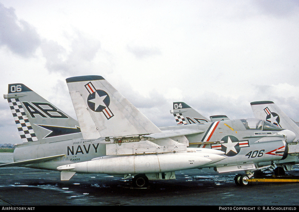 Aircraft Photo of 154498 | LTV A-7B Corsair II | USA - Navy | AirHistory.net #23524