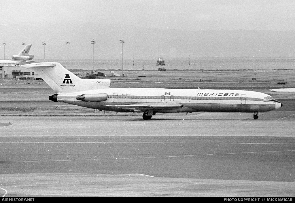Aircraft Photo of XA-DUK | Boeing 727-264/Adv | Mexicana | AirHistory.net #23529