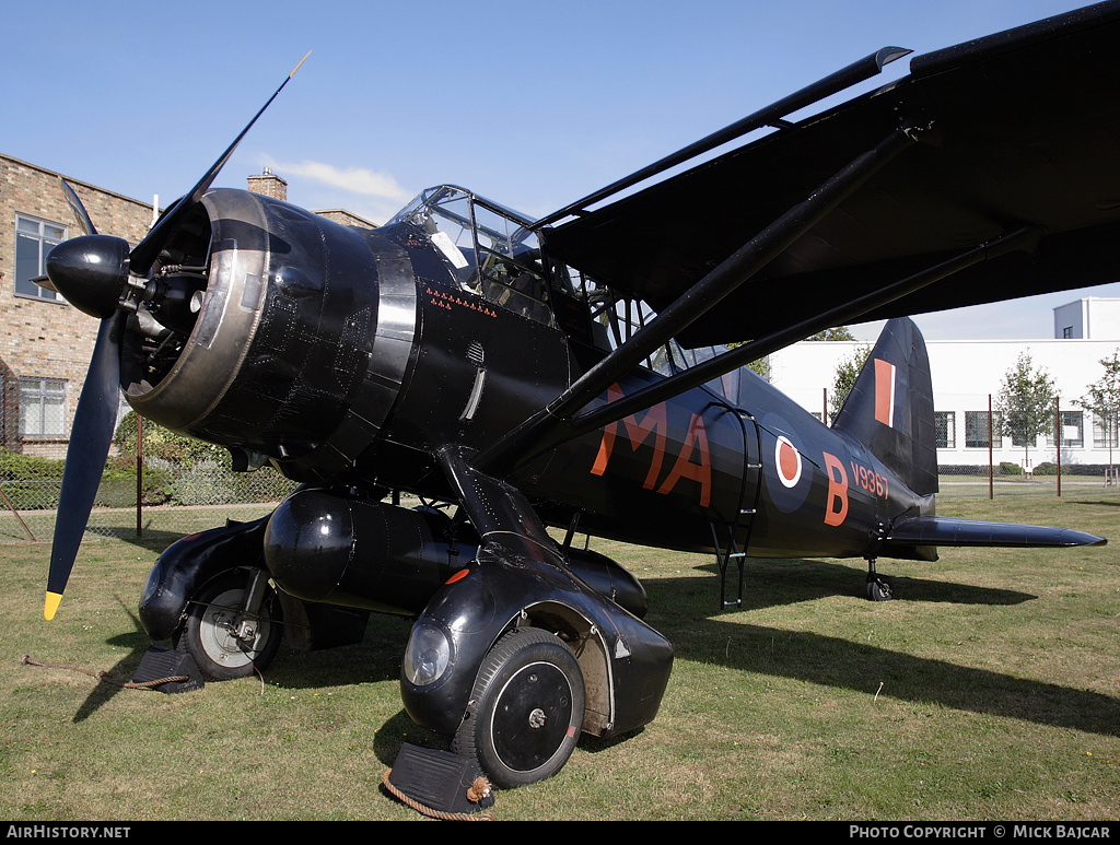 Aircraft Photo of G-AZWT / V9367 | Westland Lysander Mk.IIIA | UK - Air Force | AirHistory.net #23535