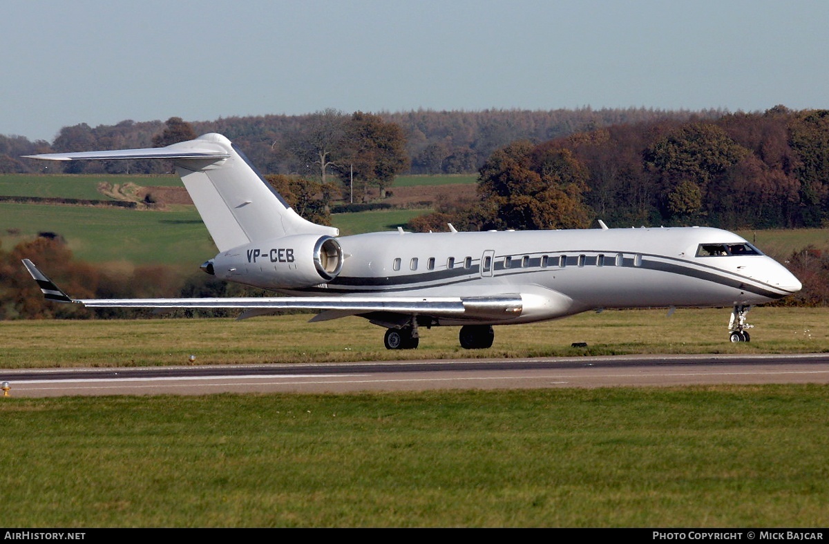 Aircraft Photo of VP-CEB | Bombardier Global Express (BD-700-1A10) | AirHistory.net #23553