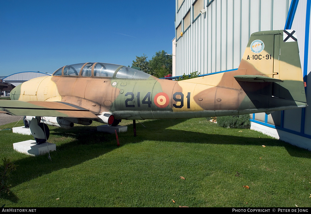 Aircraft Photo of A.10C-91 | Hispano HA-220D Super Saeta | Spain - Air Force | AirHistory.net #23555