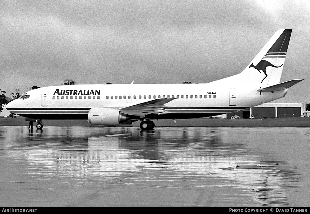 Aircraft Photo of VH-TAJ | Boeing 737-376 | Australian Airlines | AirHistory.net #23558
