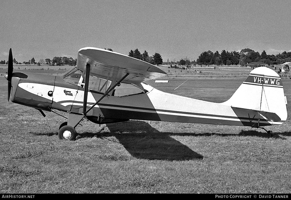 Aircraft Photo of VH-WWG | Auster J-1B Aiglet | AirHistory.net #23570