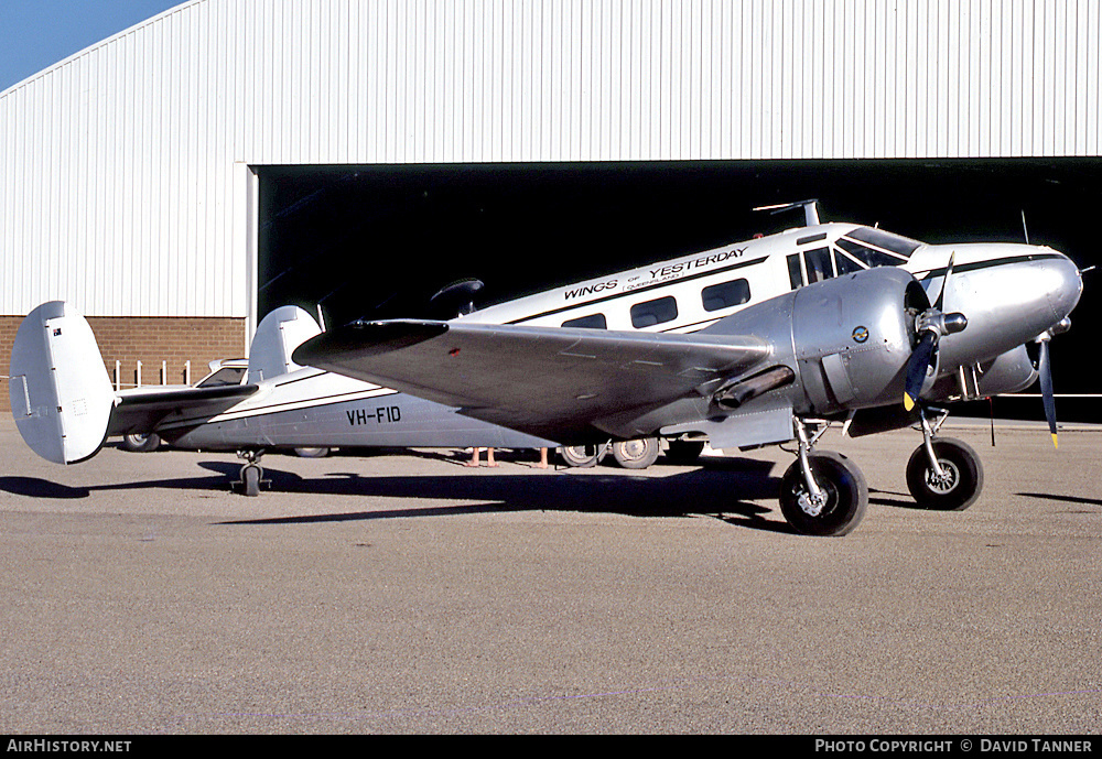 Aircraft Photo of VH-FID | Beech D18S | Wings of Yesterday | AirHistory.net #23573