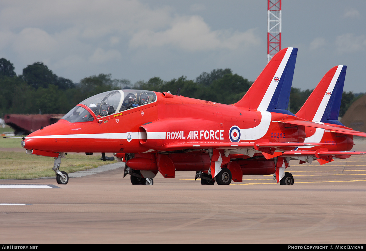 Aircraft Photo of XX242 | British Aerospace Hawk T.1 | UK - Air Force | AirHistory.net #23579