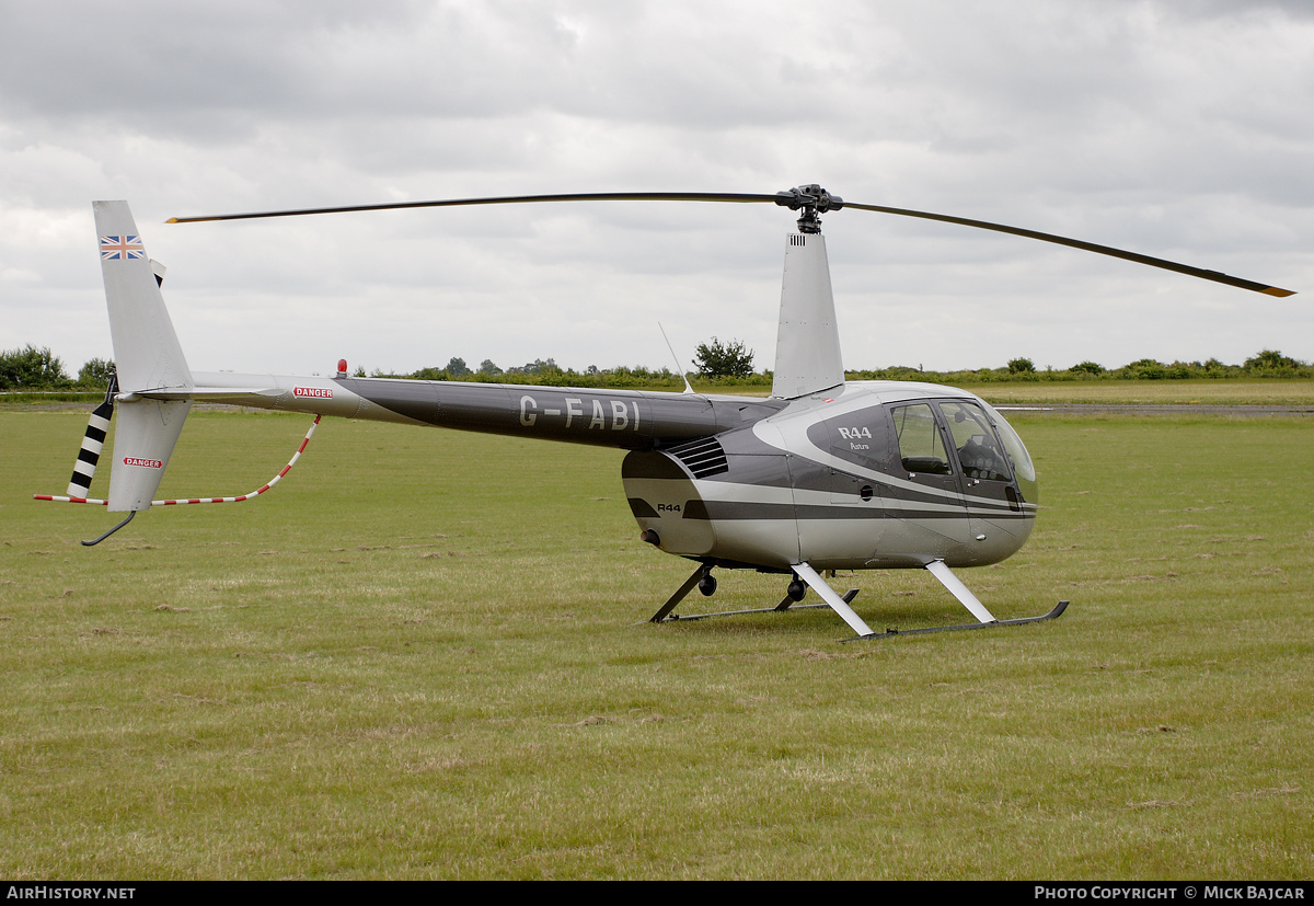 Aircraft Photo of G-FABI | Robinson R-44 Astro | AirHistory.net #23585