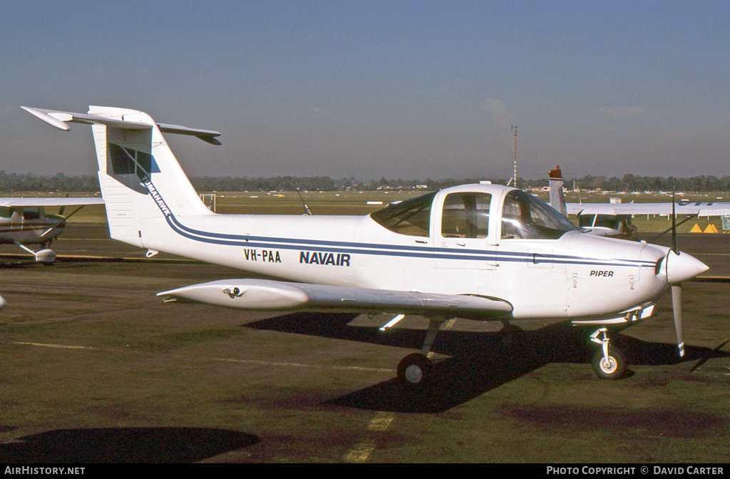 Aircraft Photo of VH-PAA | Piper PA-38-112 Tomahawk | Navair | AirHistory.net #23588