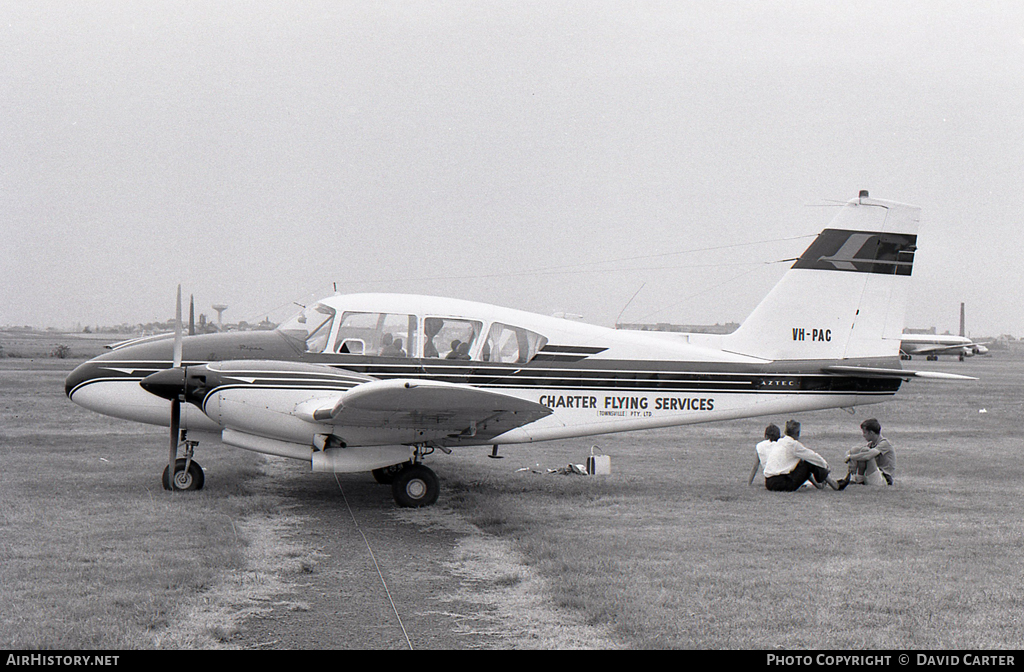 Aircraft Photo of VH-PAC | Piper PA-23-250 Aztec C | Charter Flying Services | AirHistory.net #23590