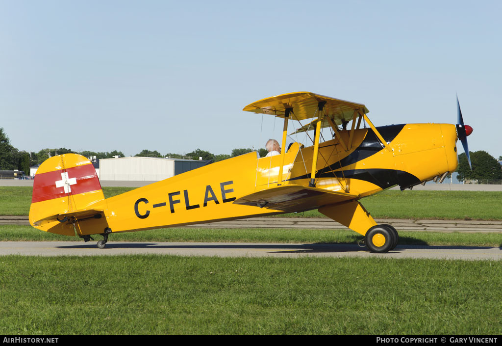 Aircraft Photo of C-FLAE | CASA 1.131E Jungmann | AirHistory.net #23604