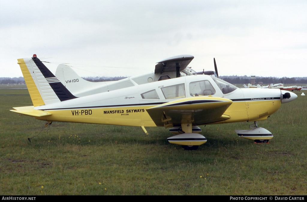 Aircraft Photo of VH-PBD | Piper PA-28-235 Cherokee C | Mansfield Skyways | AirHistory.net #23613