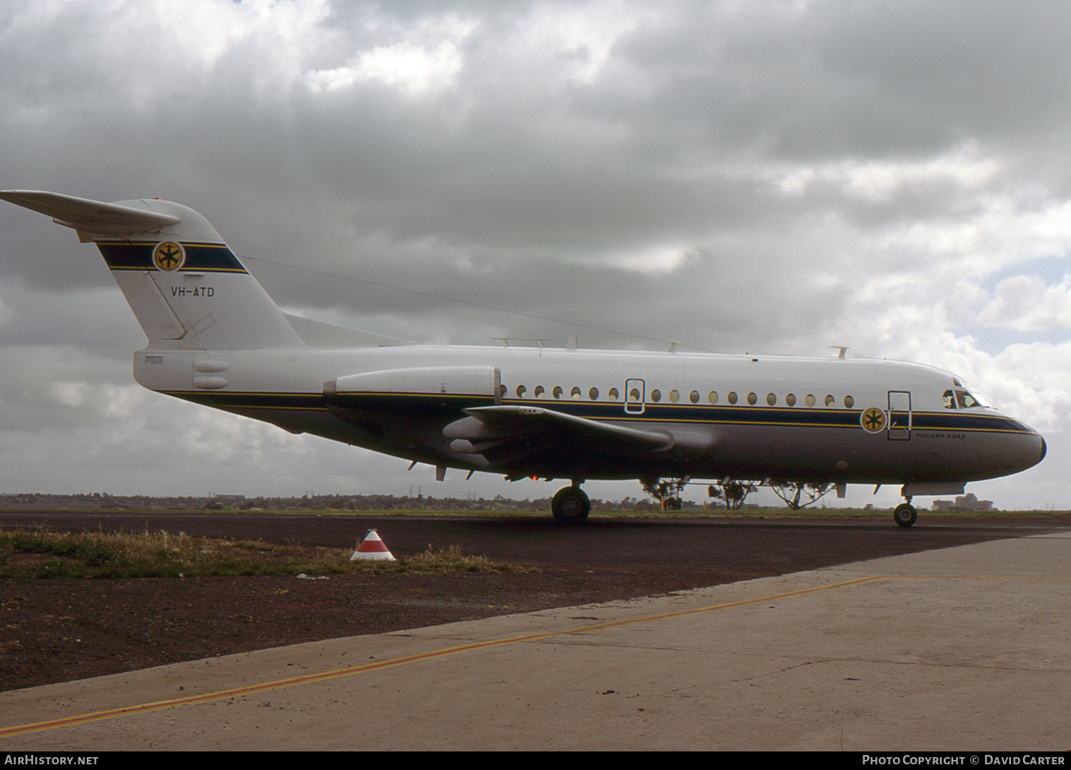 Aircraft Photo of VH-ATD | Fokker F28-1000 Fellowship | Department of Transport | AirHistory.net #23616