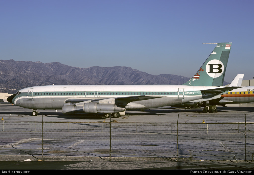 Aircraft Photo of N792FA | Boeing 707-138B | AirHistory.net #23618