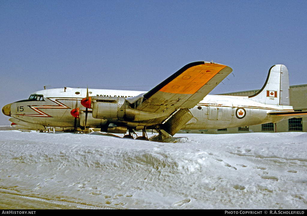 Aircraft Photo of 17515 | Canadair C-54GM North Star Mk1 (CL-2) | Canada - Air Force | AirHistory.net #23626