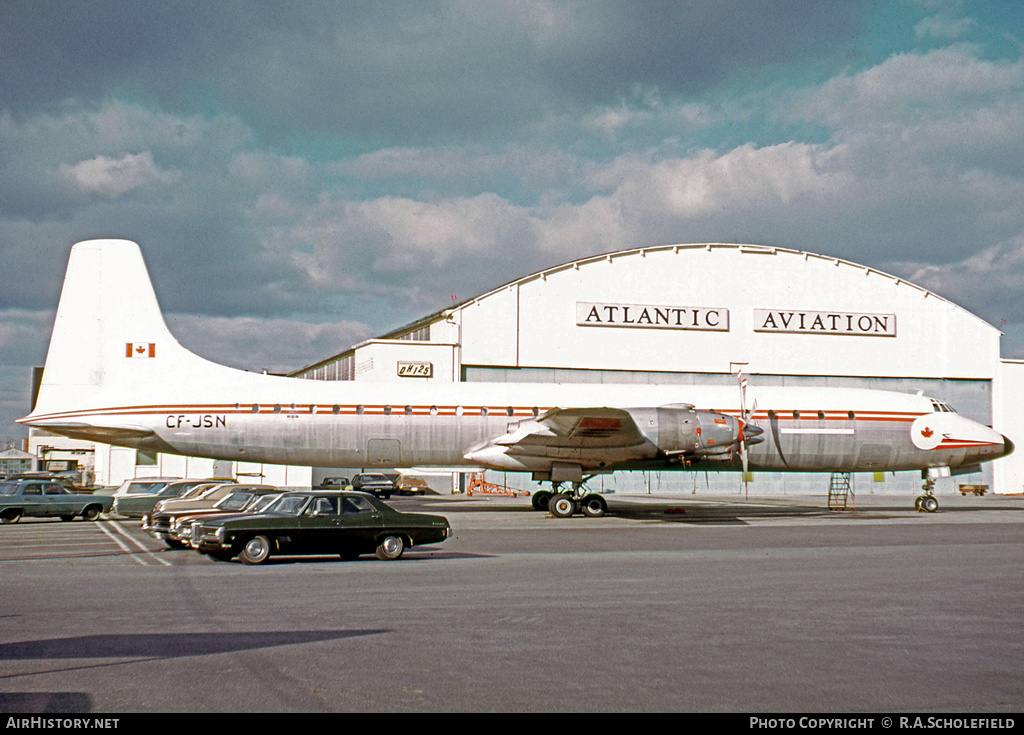 Aircraft Photo of CF-JSN | Canadair CC-106 Yukon (CL-44-6) | AirHistory.net #23628