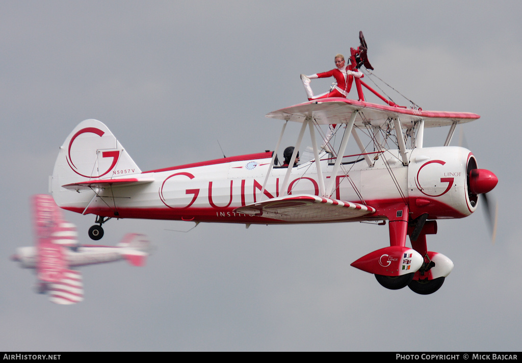 Aircraft Photo of N5057V | Boeing PT-13D Kaydet (E75) | AirHistory.net #23635