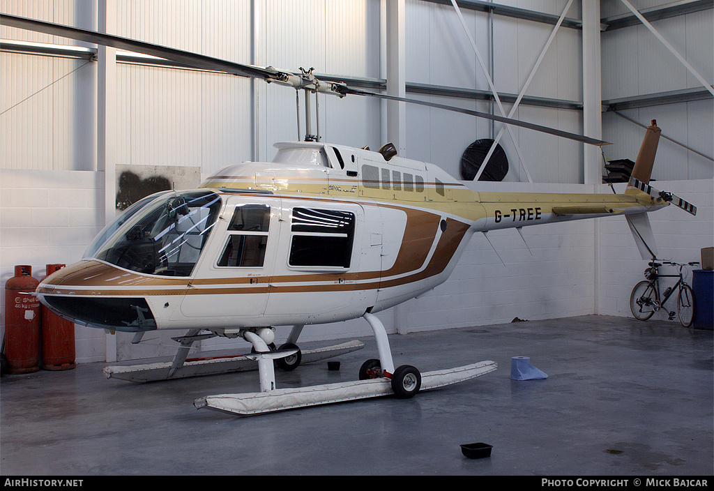 Aircraft Photo of G-TREE | Bell 206B-3 JetRanger III | AirHistory.net #23658